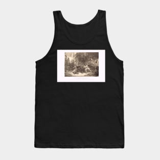 Nelson boarding & capturing San Josef 1797 Tank Top